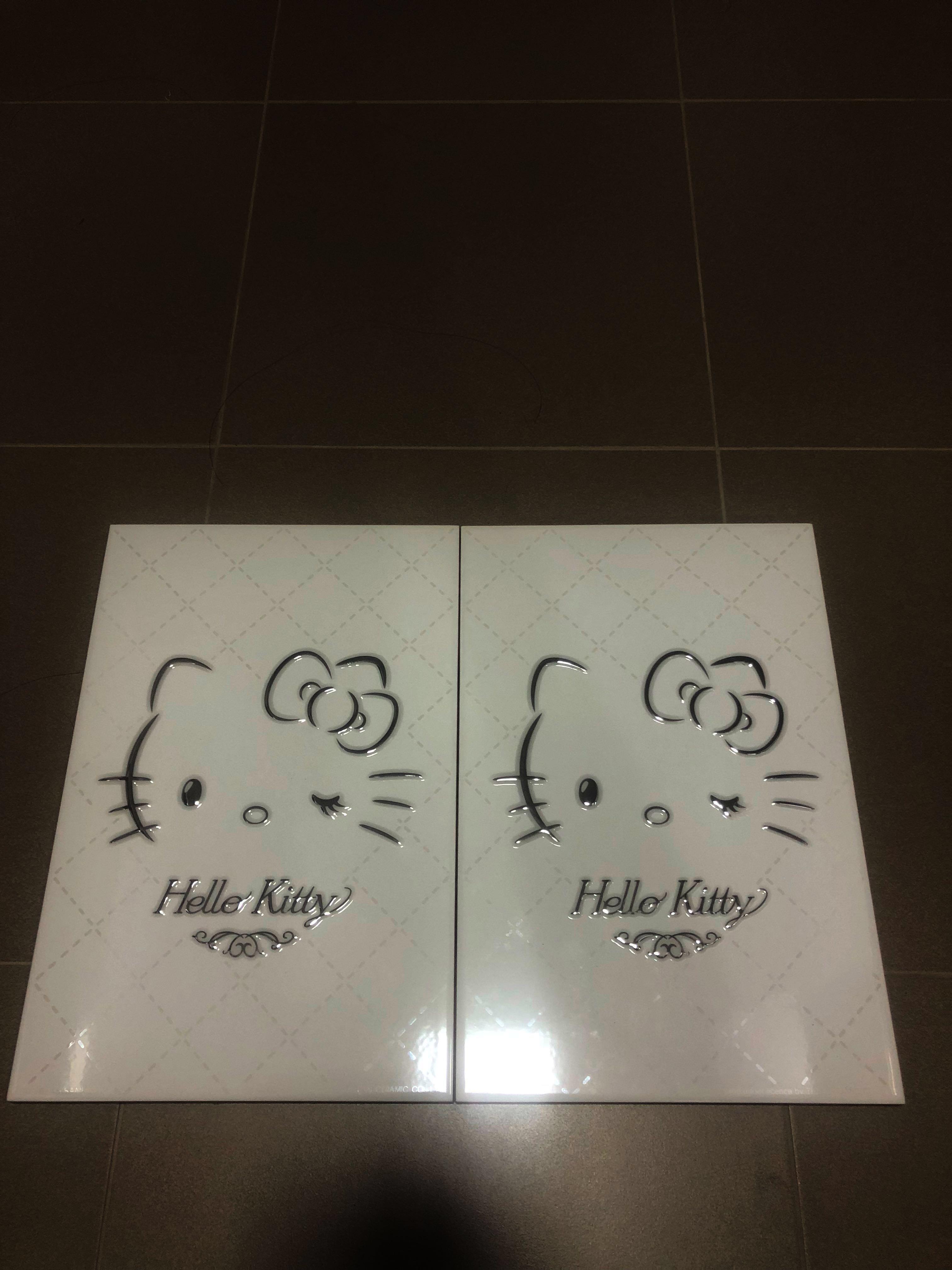 Sanrio Hello Kitty 3D Toilet Wall Tiles Set(Limited Edition ...