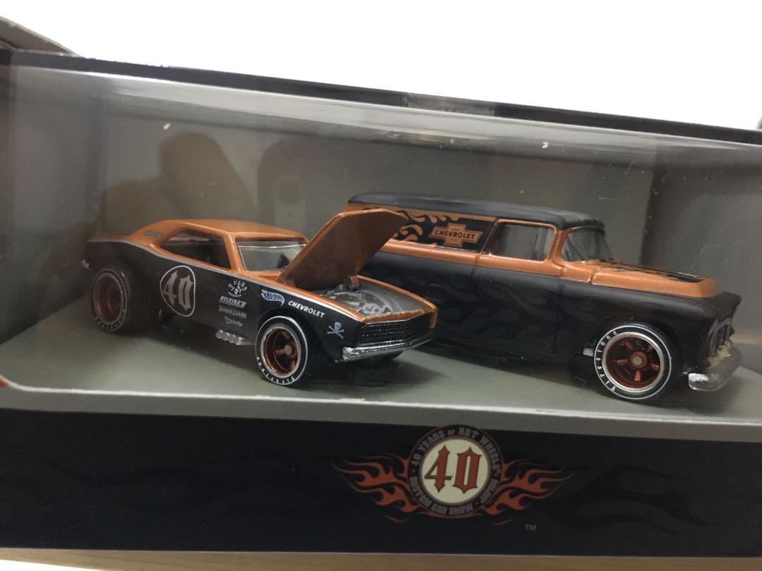 Hotwheels 40 Years Japan Convention Camaro 67 Chevy 55 Hobbies And Toys Collectibles 9182