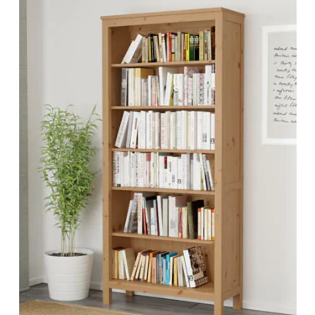 IKEA HEMNES bookcase, light brown, Furniture & Home Living, Furniture