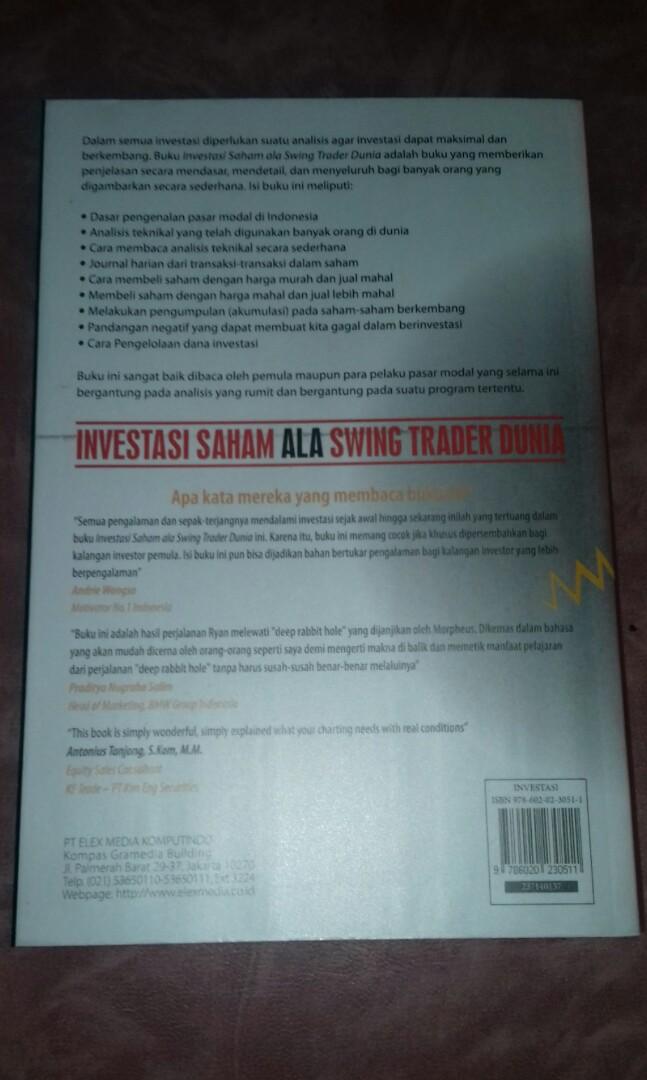 Investasi saham ala swing trader dunia - Ryan Filbert Wijaya