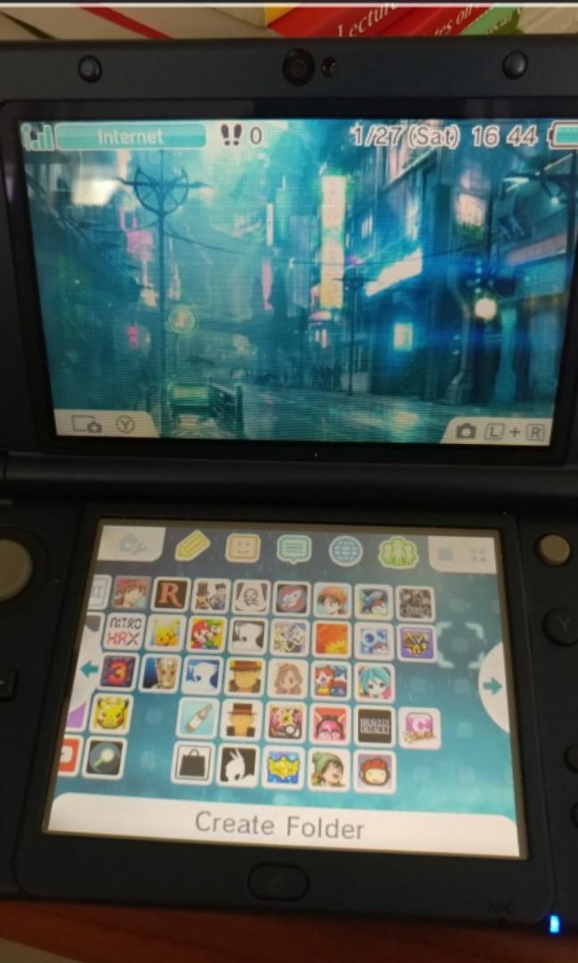Jailbroken New 3ds Xl With Hacks Toys Games Video Gaming