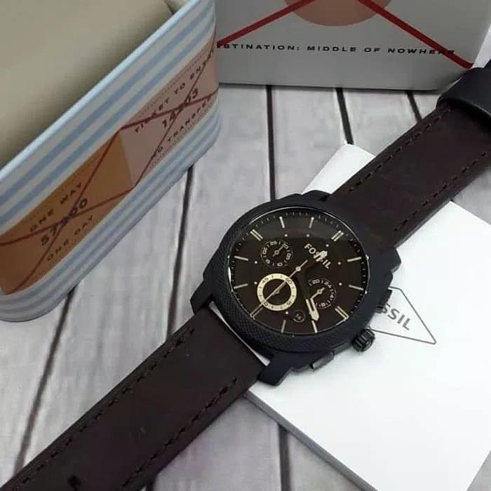 Jam Tangan Pria Fossil FS 4656 Leather 