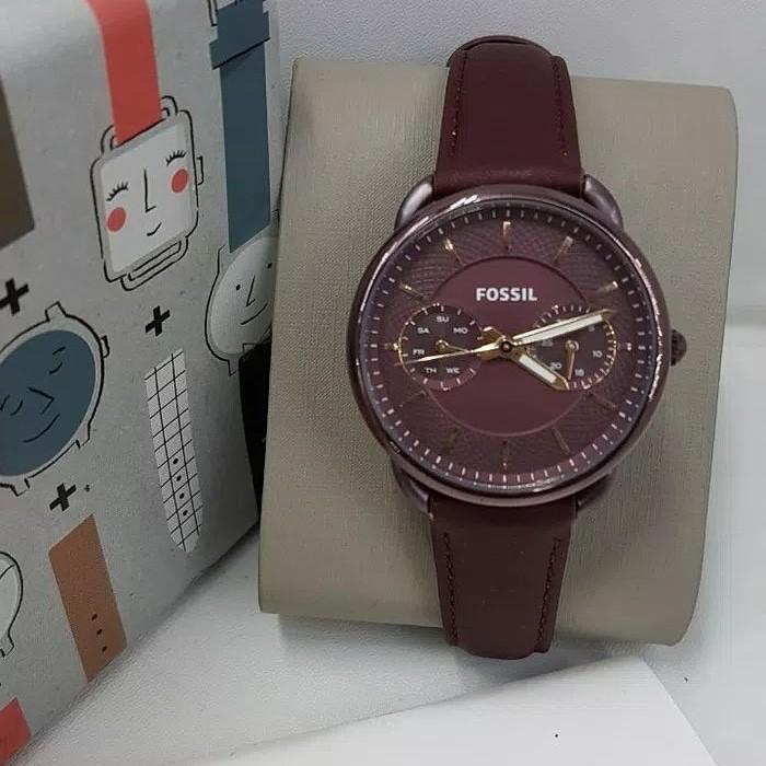 Fossil ES 4121 Leather ( Kulit 