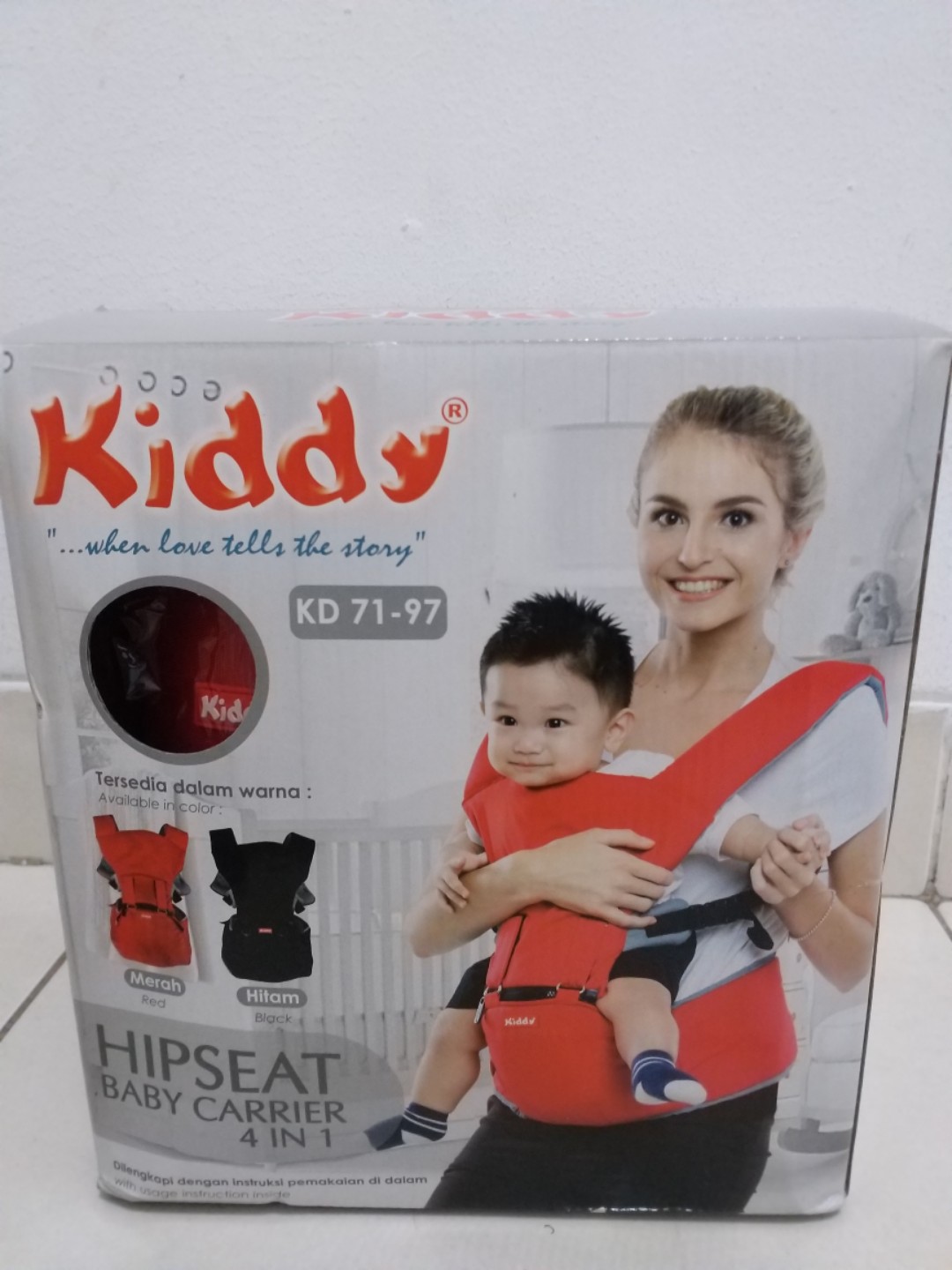 kiddy hipseat baby carrier 4 in 1