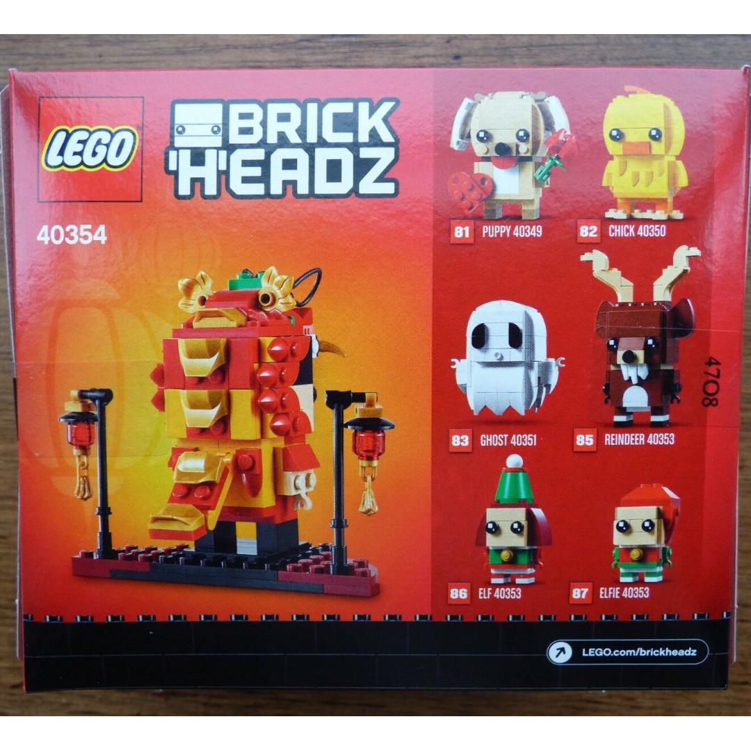 Lego Brickheadz Dragon Dance Guy 40354 Availible New 2019