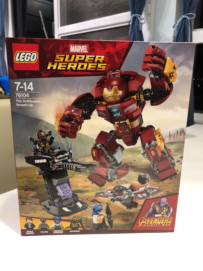the hulk buster smash lego