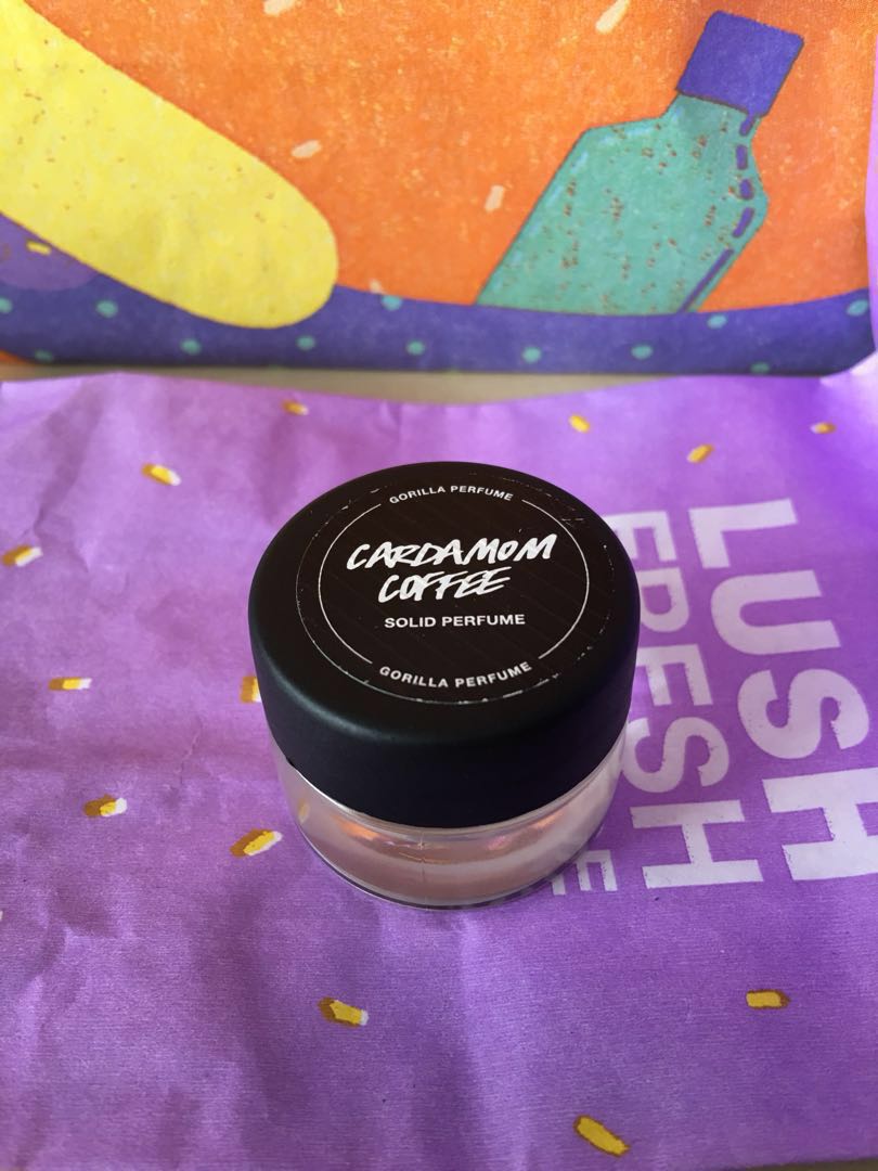 Lush cardamom sales coffee solid perfume