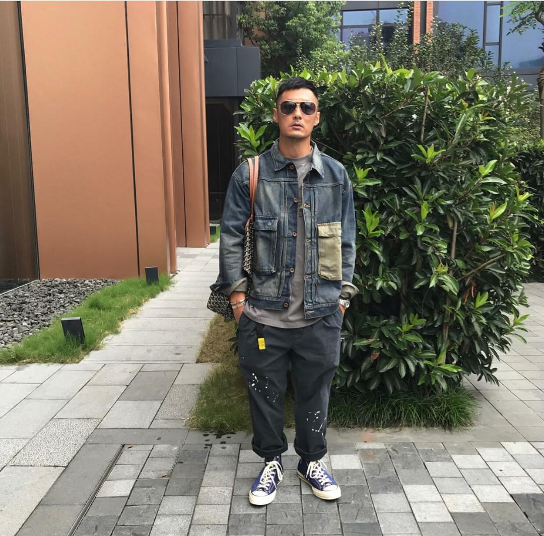 Madness cargo pocket denim jacket sale