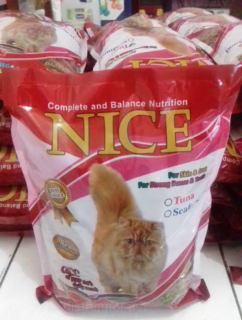 Makanan Kucing Murah Merk Nice Berat 1kg Pet Supplies Food On