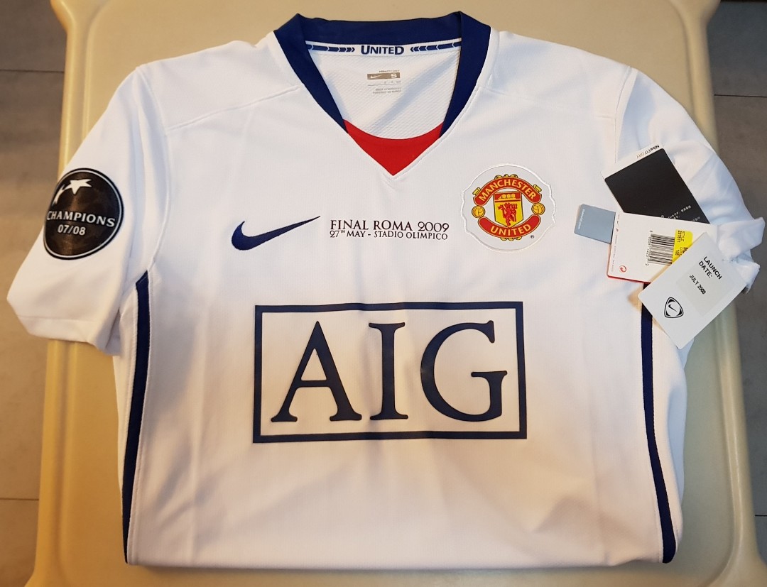 manchester united ucl jersey