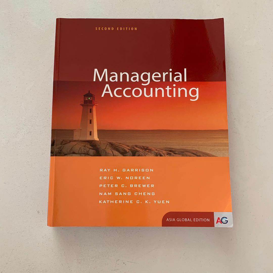 Managerial Accounting Textbook Ray H Garrison 2nd Edition