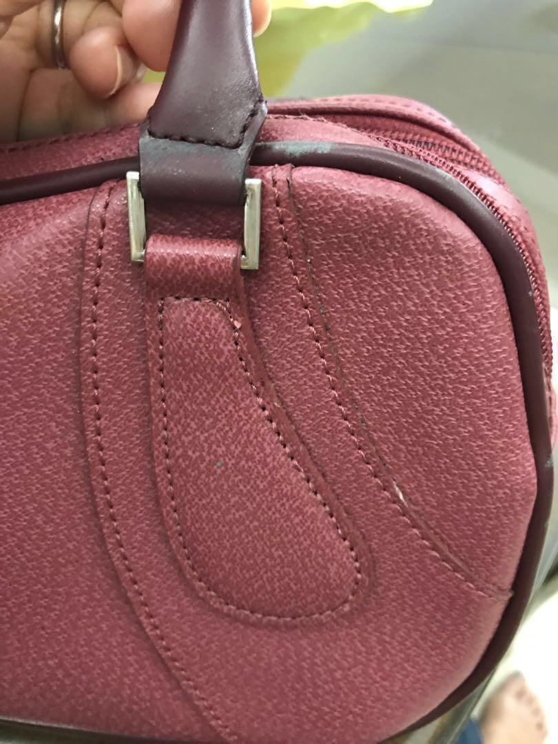Maroon handbag outlet