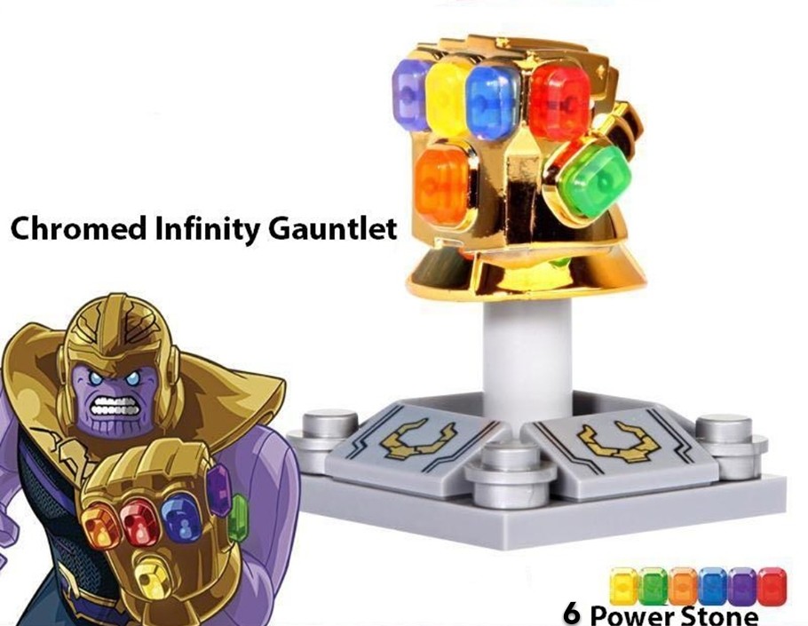 lego chrome infinity gauntlet
