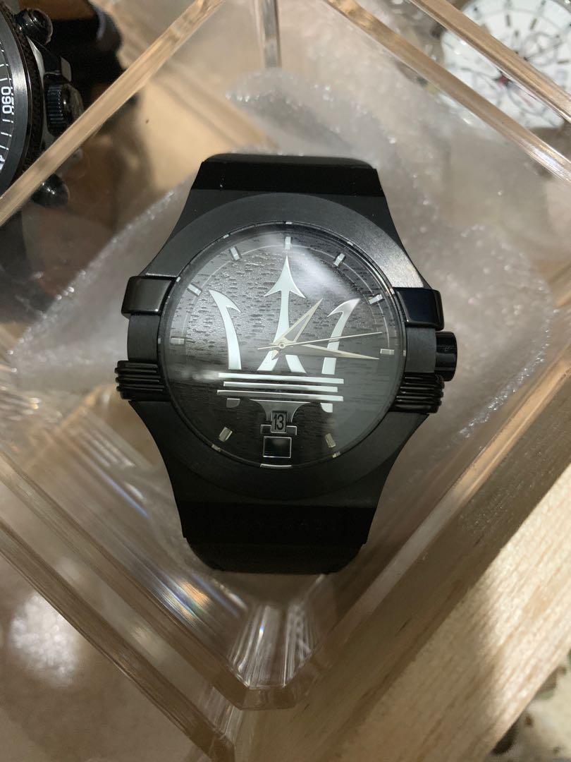 Maserati Potenza Black Limited Edition Men's Watch, Mobile Phones ...