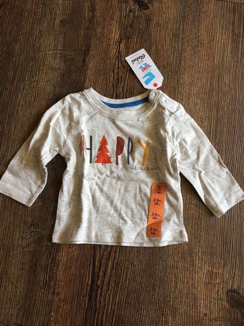 Mini Rebel Usa Brand Long Sleeve Tee For Baby Boy On Carousell