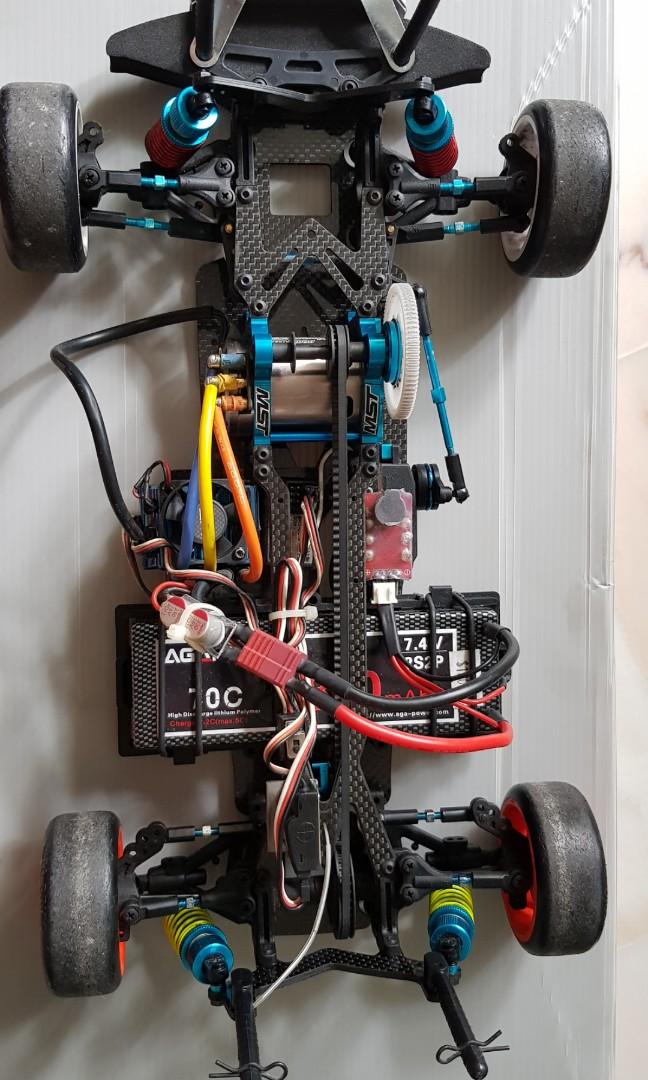 Mst Ms 01d Carbon Fibre Chassis Sports Equipment Bicycles Parts Parts Accessories On Carousell