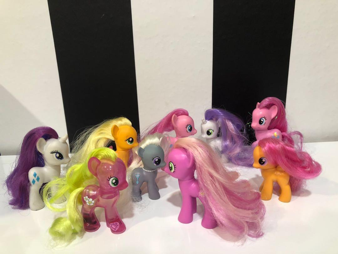 Comb My Little Pony Small 8cm Figure Figurines Collectibles 