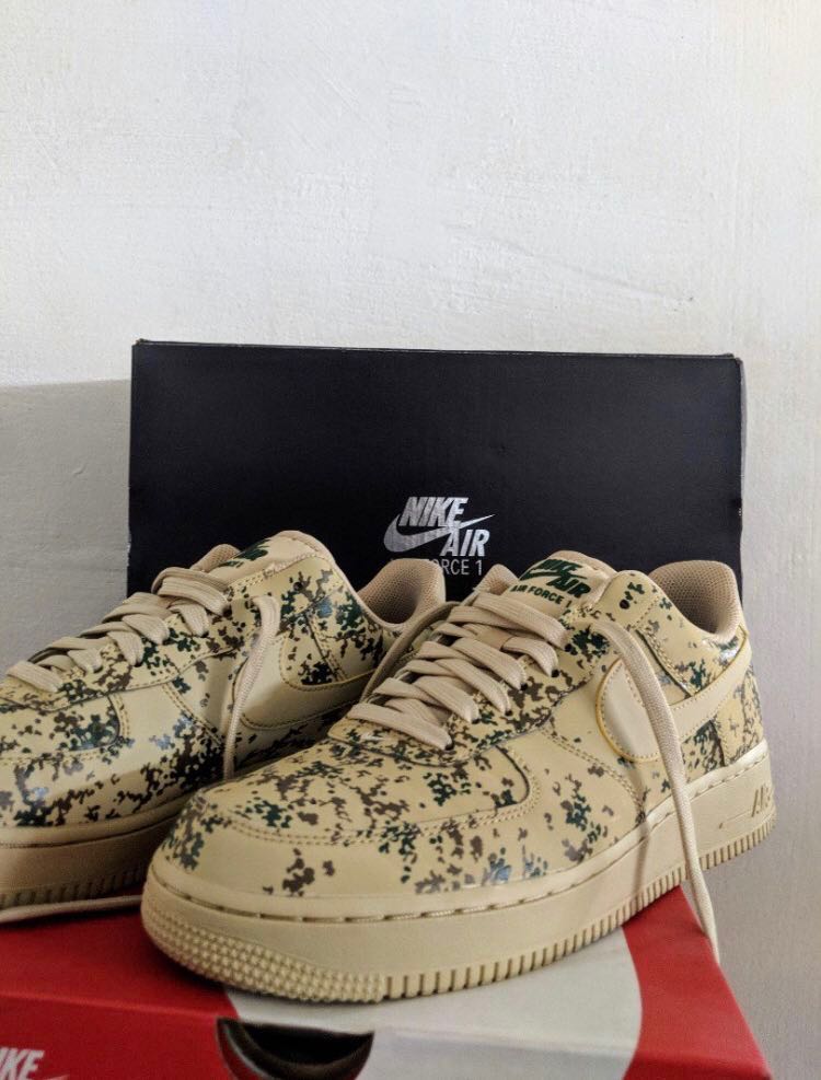 Nike Air Force 1 Digi Camo Men s Fashion Footwear Sneakers on