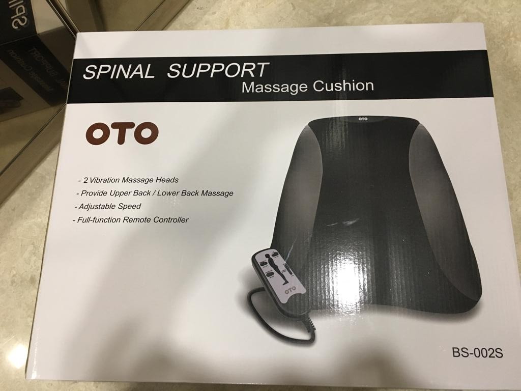 OTO Spinal Support Massage Cushion, Health & Nutrition, Massage Devices