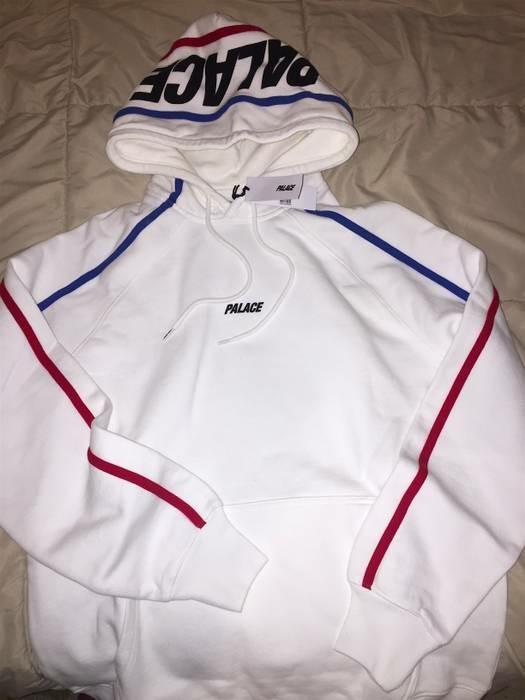 Palace s line shop hoodie white