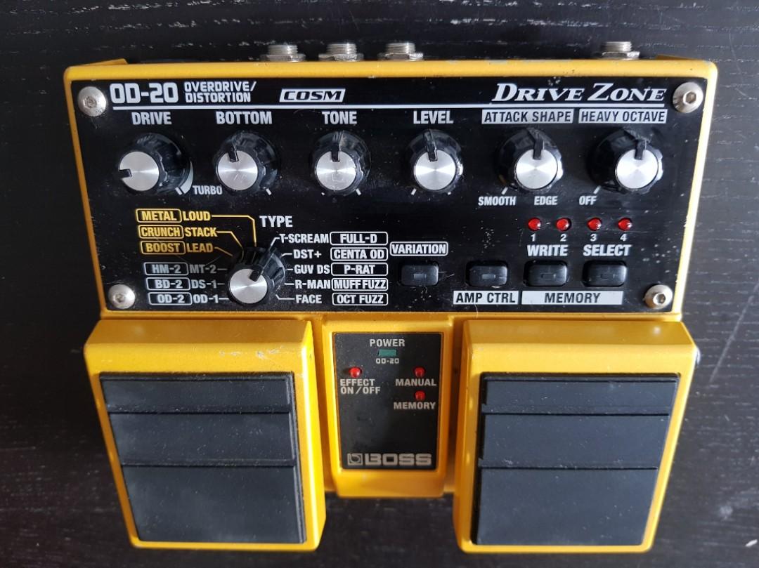 BOSS OD-20, Hobbies  Toys, Music  Media, Musical Instruments on Carousell
