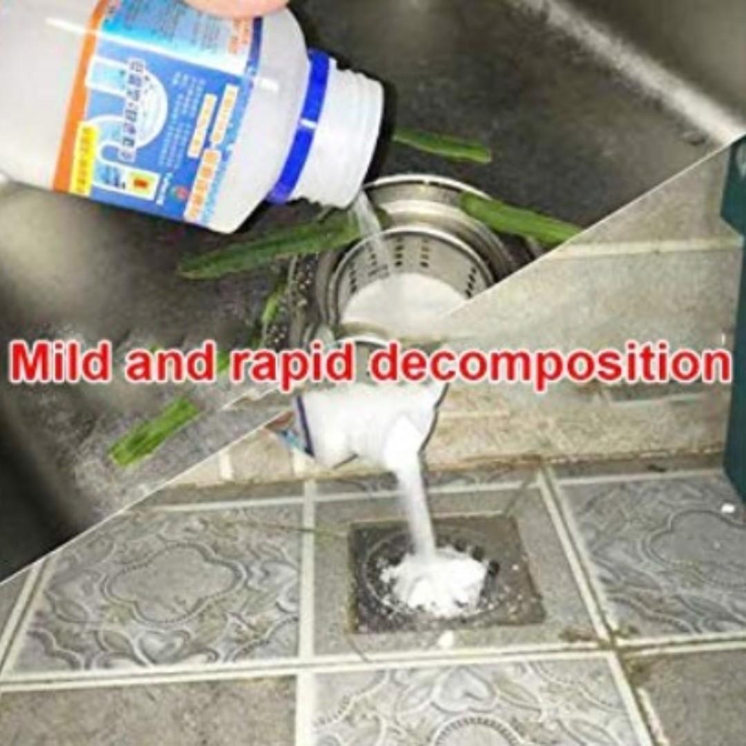 Pipe Dredging Agent Sewer Toilet Dredge Drain Cleaner Deodorant Powder  268g, Furniture & Home Living, Gardening, Gardening Tools & Ornaments on  Carousell