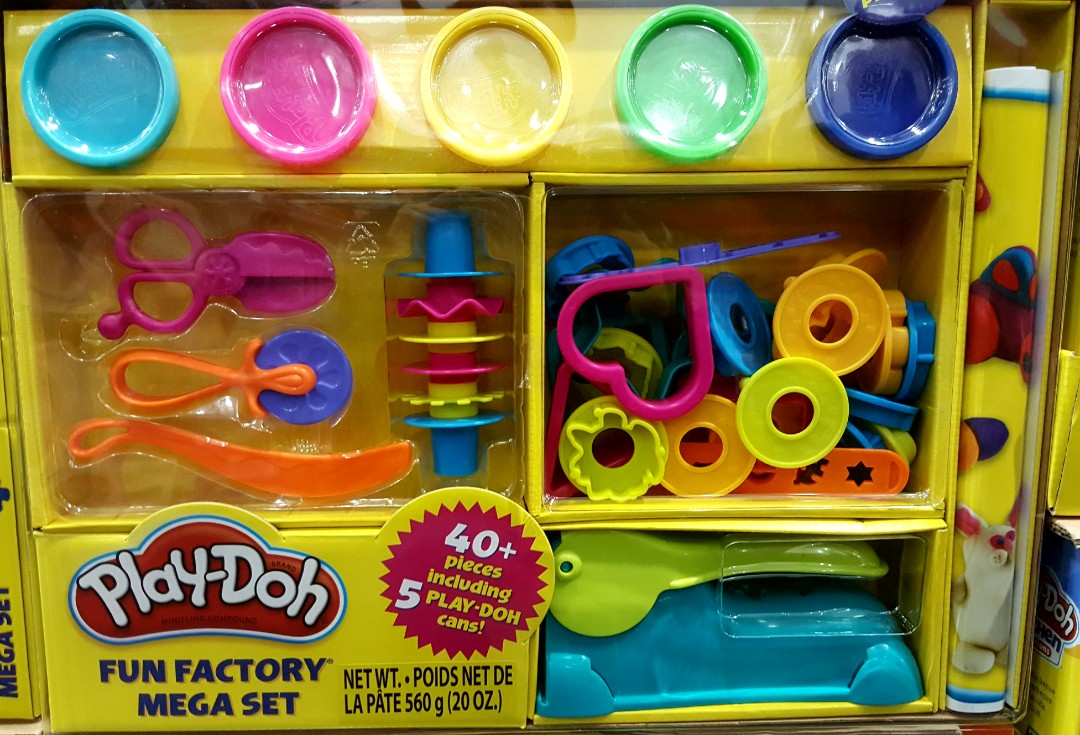 play doh fun factory mega set costco