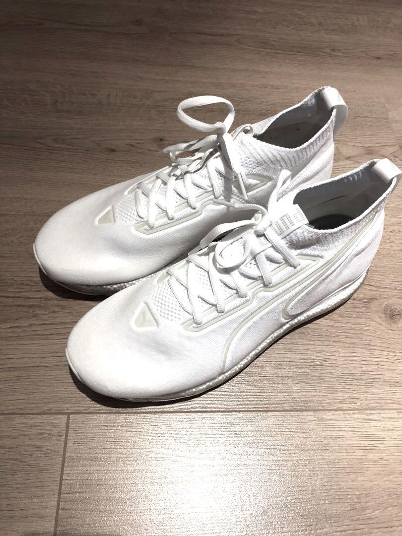 Puma Jamming Pure White Running Sneakers Mens Men s Fashion