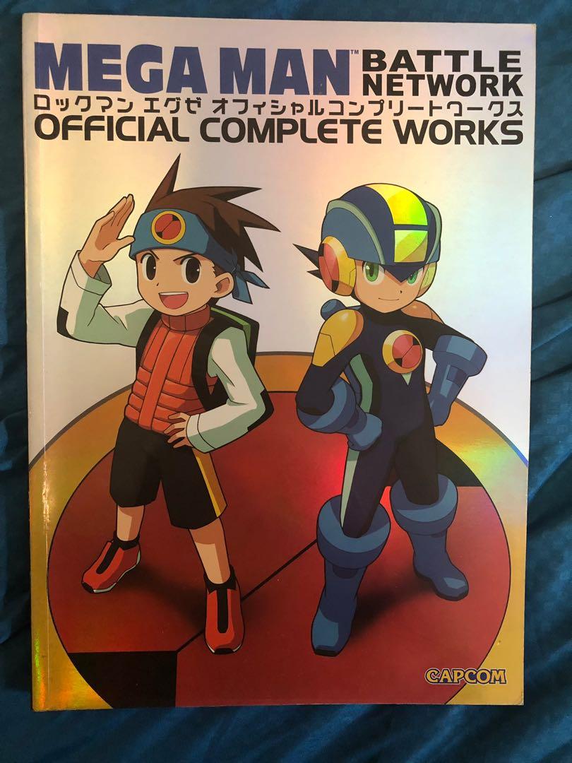 Rockman EXE Official Complete Works By Capcom Book from Japan with Tracking
