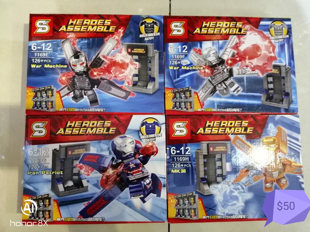lego iron man toys