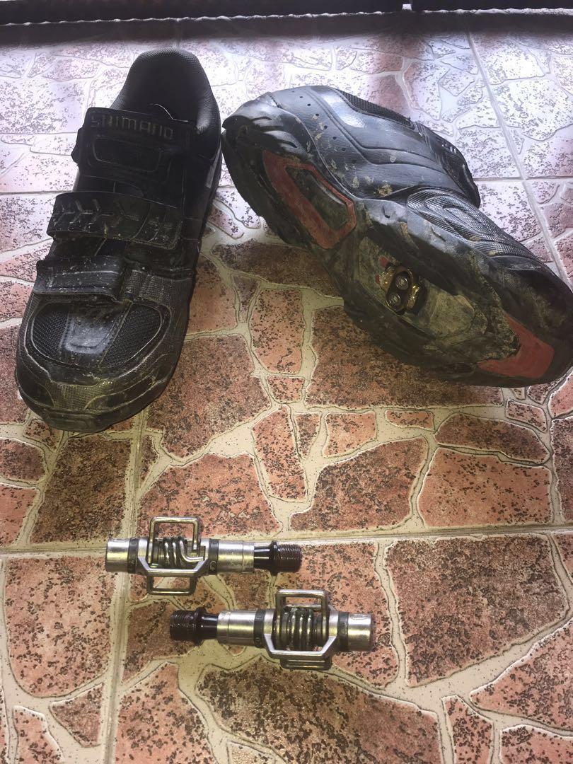 Shimano M089 WideFit Crank Brothers Egg Beater 3 Sports Equipment Bicycles Parts Bicycles on Carousell