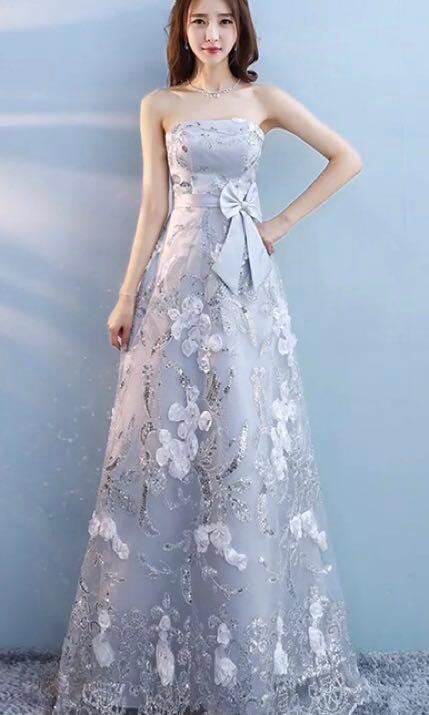 Accessories for sales silver gown
