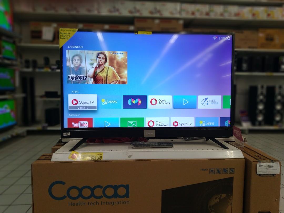 Smart Tv Led Coocaa 40inch Elektronik Tv Perlengkapan Hiburan Di Carousell