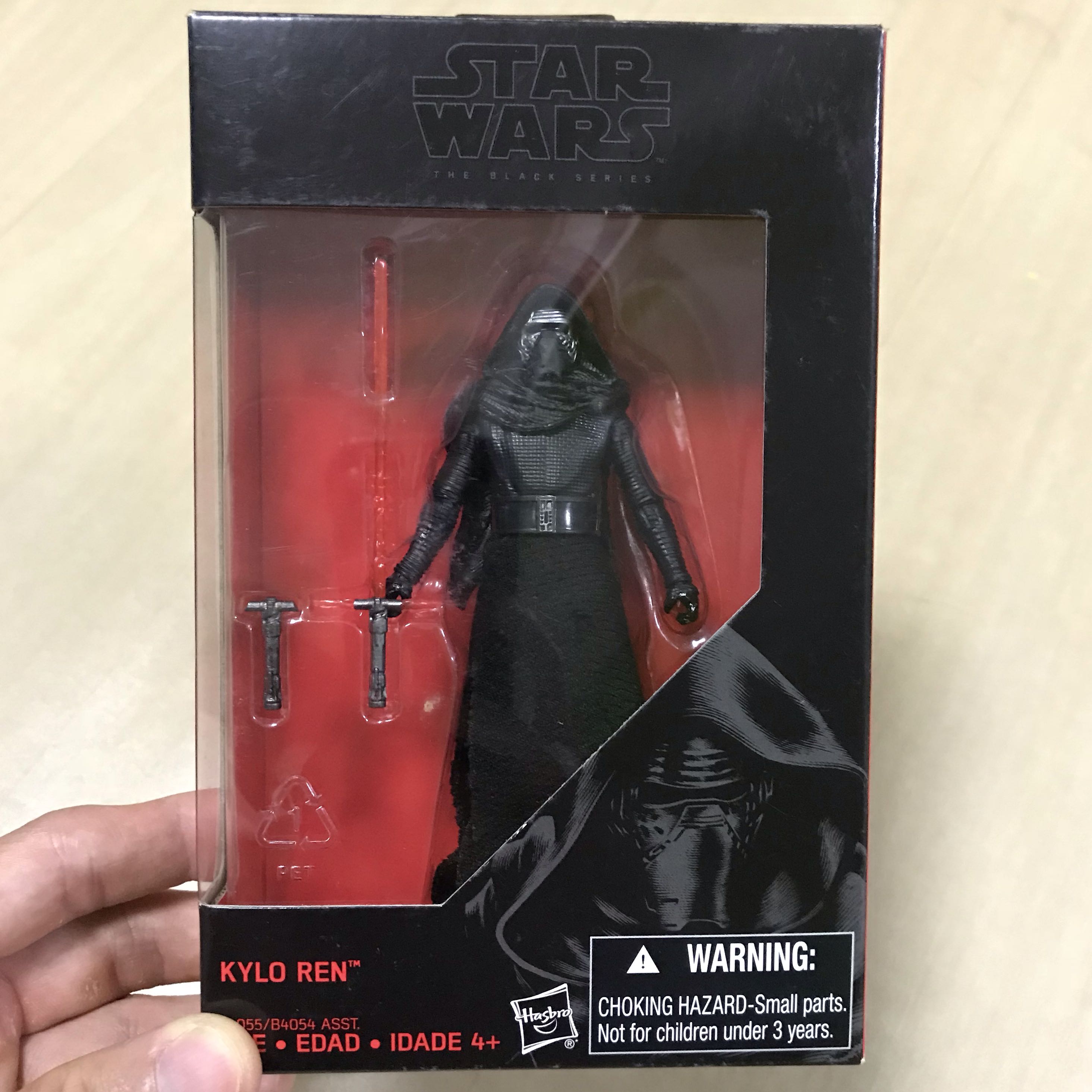 WAVE 2 3.75/" ACTION FIGURE KYLO REN RARE STAR WARS THE FORCE AWAKENS