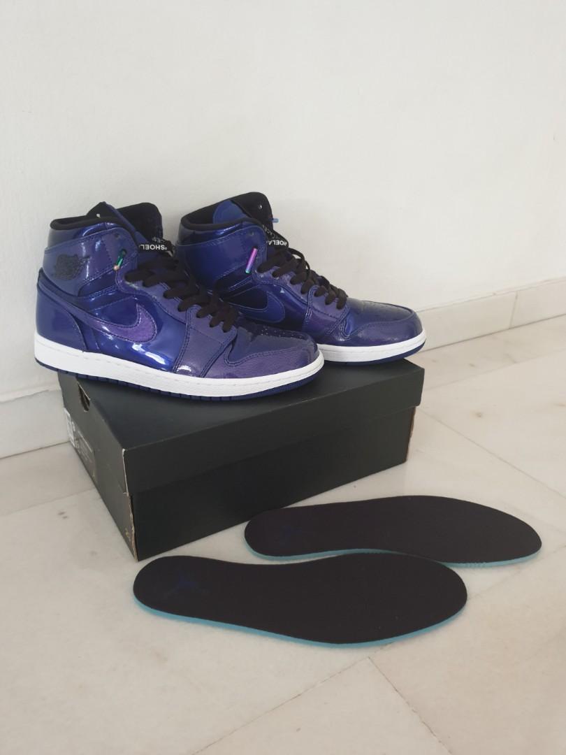 jordan 1 purple patent leather