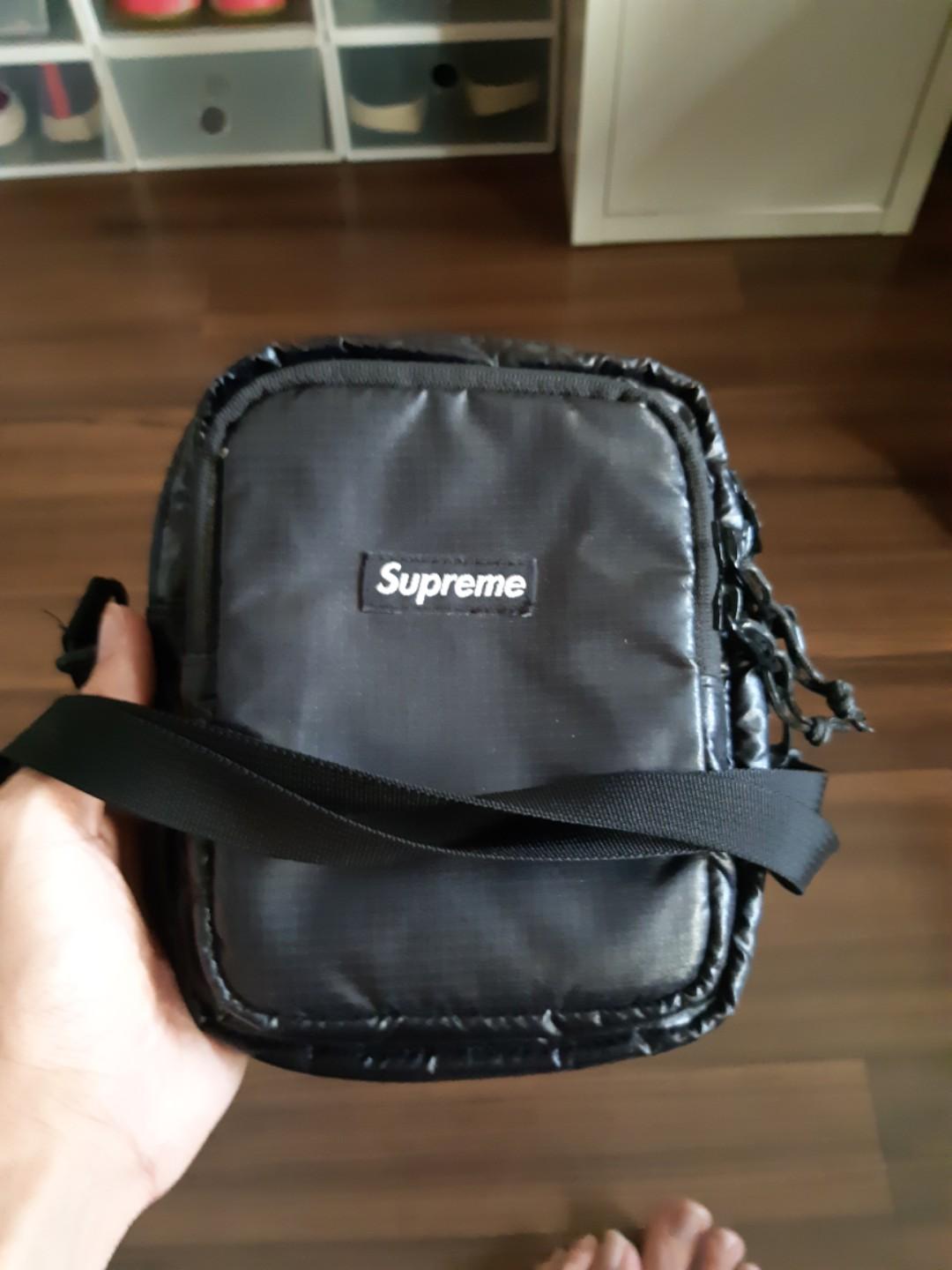 Supreme shoulder bag fw17 Men s Fashion Bags Sling Bags on Carousell