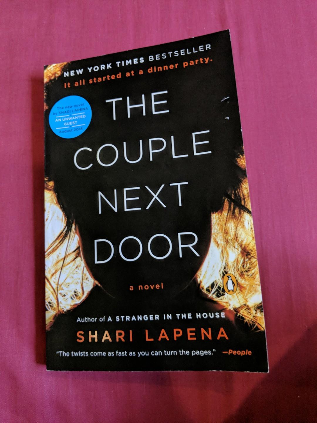 The Couple Next Door By Shari Lapena Books Stationery Fiction