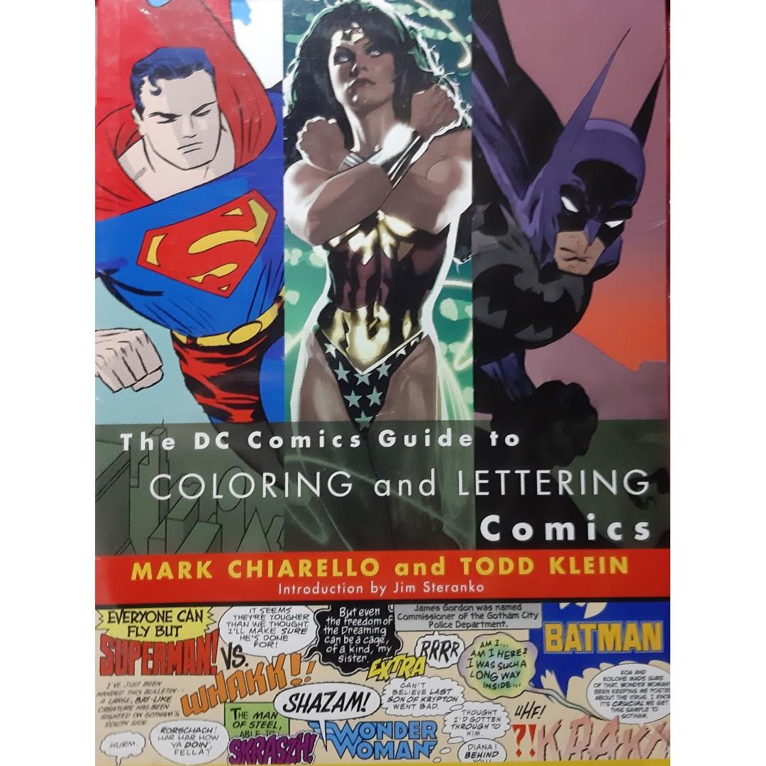 The DC Guide to coloring and Lettering Comics, Hobbies & Toys, Books ...
