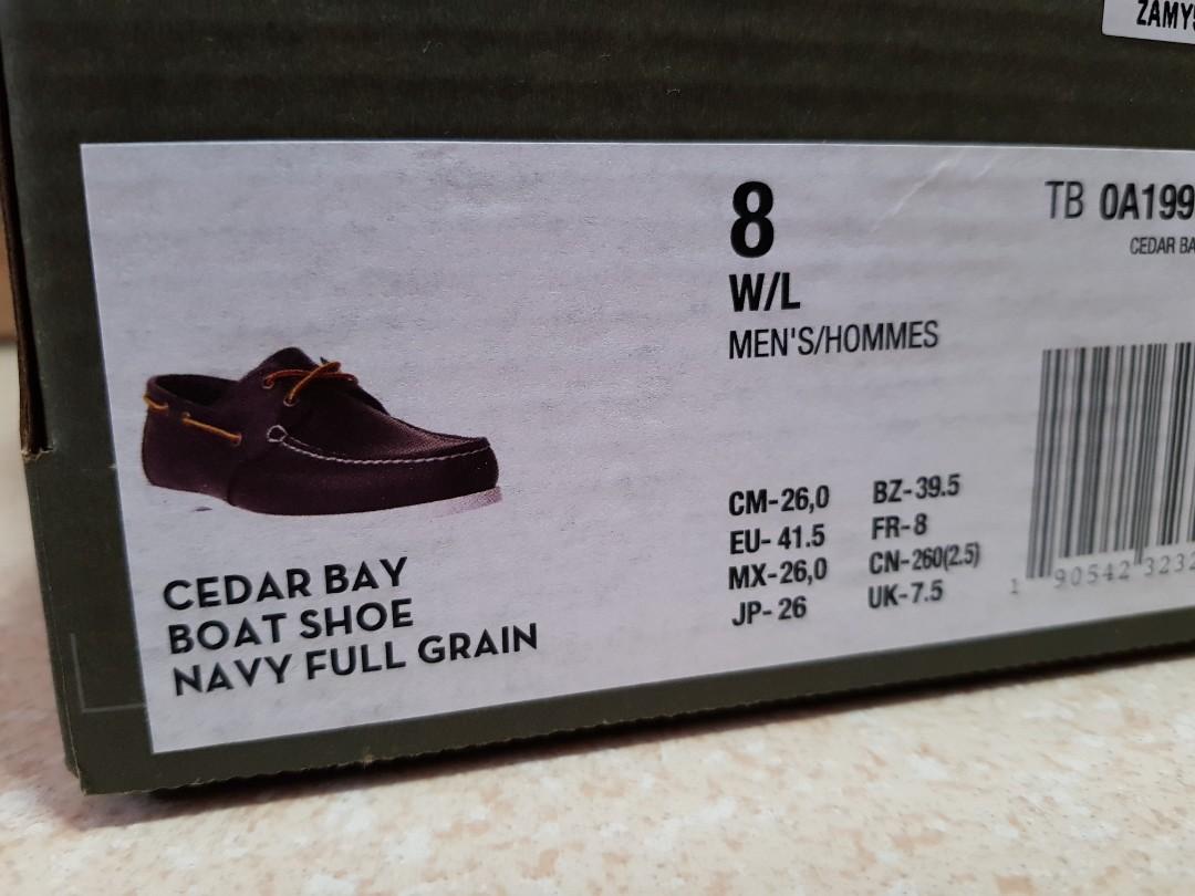 timberland cedar bay boat shoes