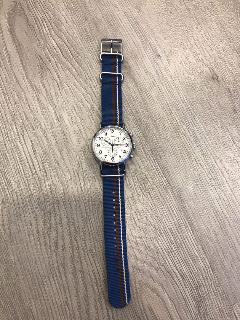 Timex Style TW2P62400 Weekender Chrono Watch Mobile Phones Gadgets Wearables Smart Watches on Carousell