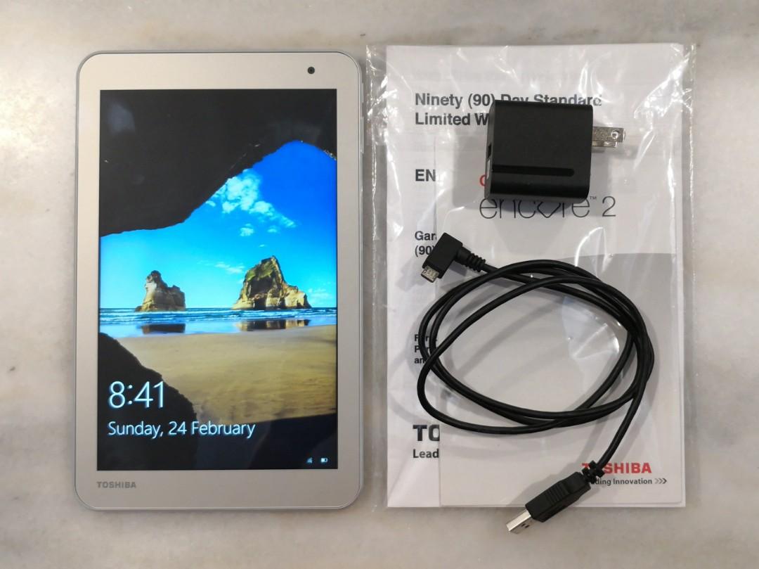 Toshiba Encore 2 Wt8 B32cn 8 0 Inch 32 Gb Tablet Gold Computers Tech Laptops Notebooks On Carousell