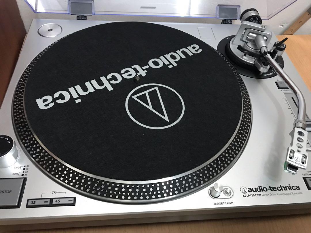 Turntable audio technica at lp 120, Audio, Soundbars, Speakers & Amplifiers  on Carousell