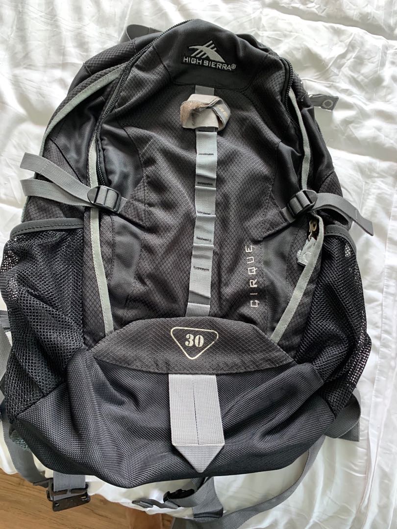 Used by working condition High Sierra Backpack 30L Men s Fashion Bags Backpacks on Carousell