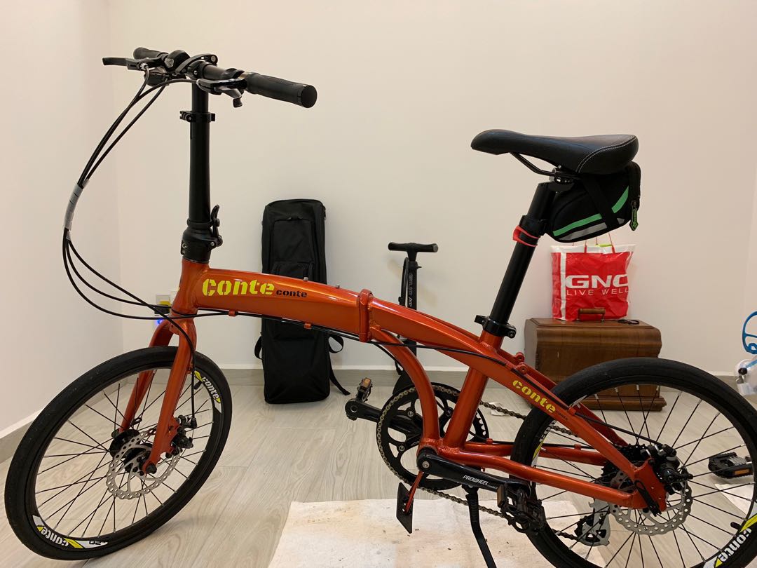 Conte folding bike sale