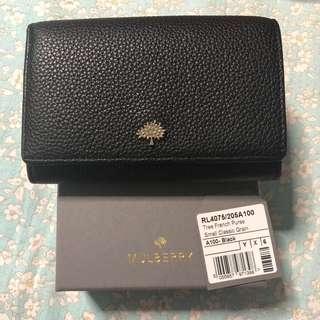 mulberry purse with tree logo