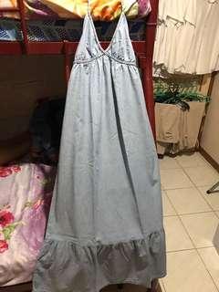 Maong Long Dress