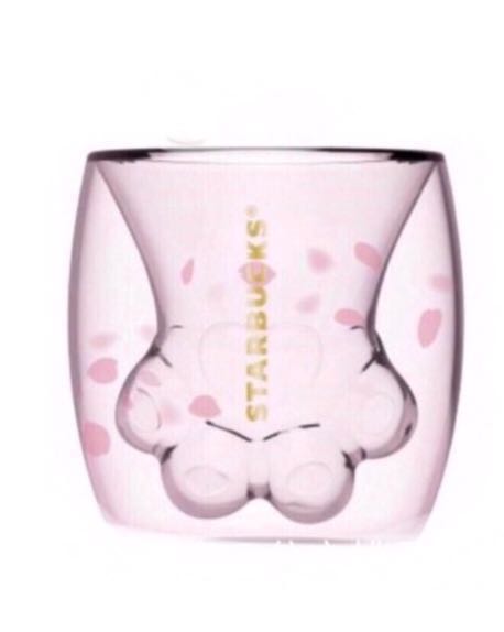 預購 星巴克櫻花貓爪杯 居家生活 家庭雜貨在旋轉拍賣