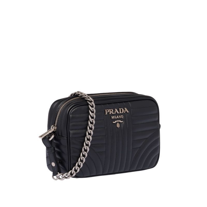 diagramme leather shoulder bag