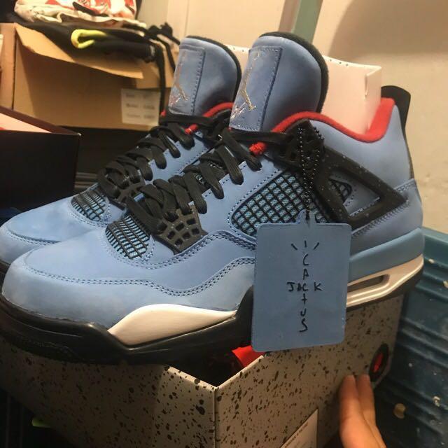 travis scott 4s size 12