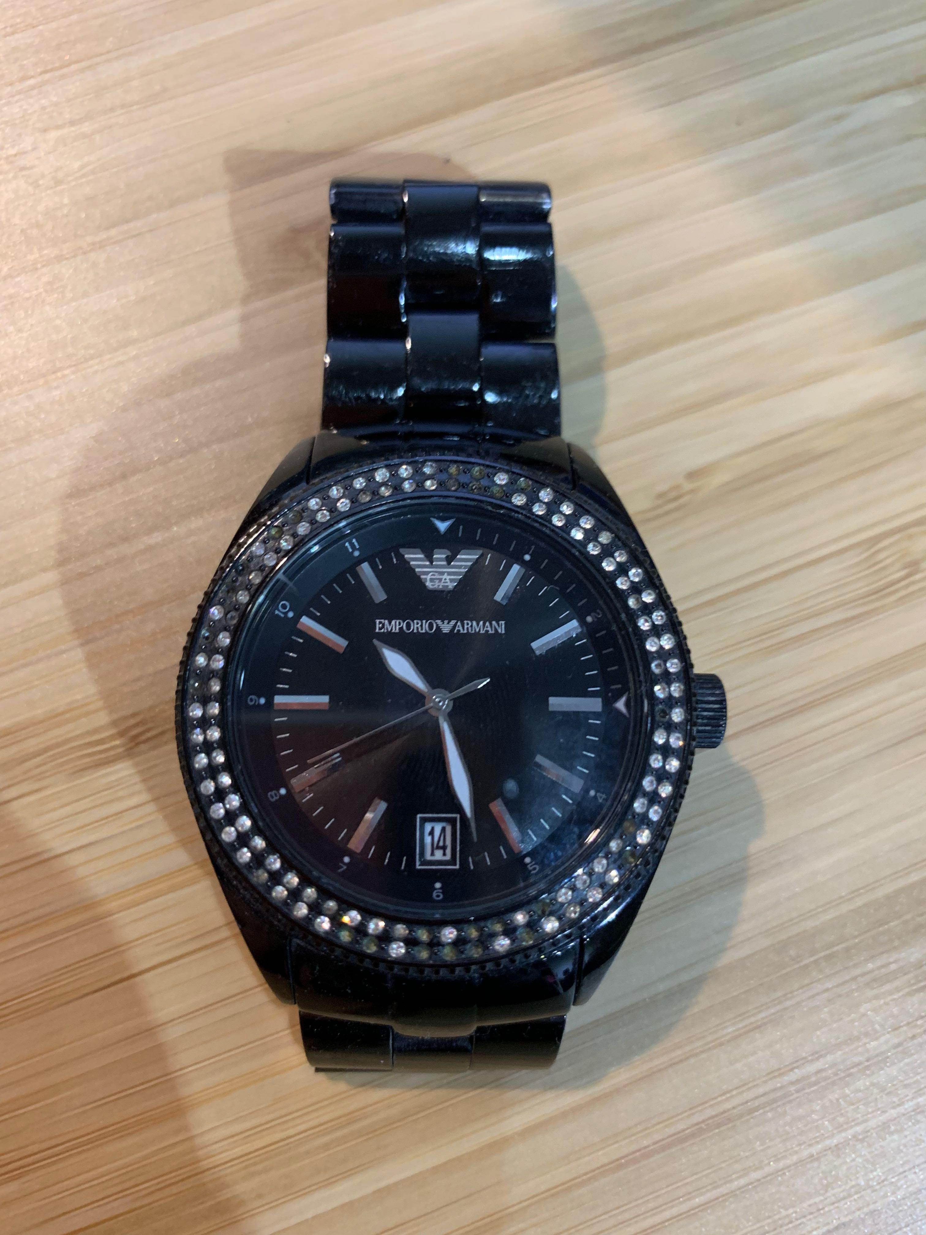Armani exchange diamond new arrivals